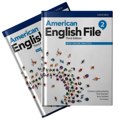 کتاب آموزش زبان انگلیسی American English File 2