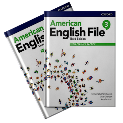 کتاب آموزش زبان انگلیسی American English File 3
