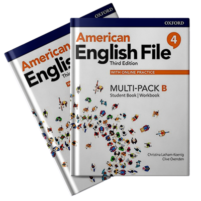 کتاب آموزش زبان انگلیسی American English File 4