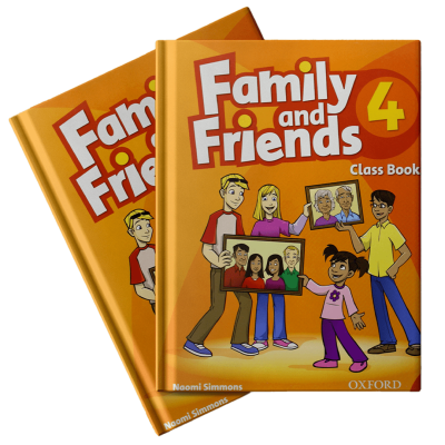 کتاب آموزش زبان انگلیسی Family And Friends 4