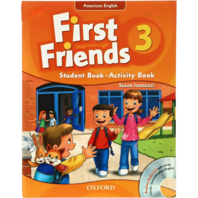 کتاب American First Friends 3 Student’s Book + Activity Book