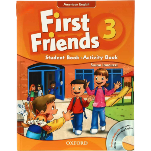 کتاب American First Friends 3 Student’s Book + Activity Book