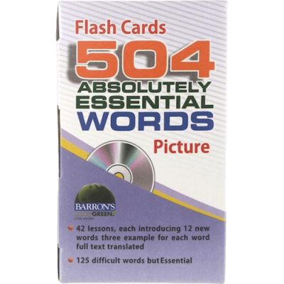 فلش کارت 504 واژه کاملا ضروری با تصویر انتشارات هدف نوین