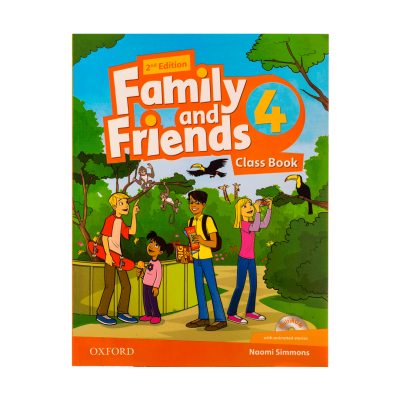 پکیج کتاب American Family and Friends 4 2nd edition