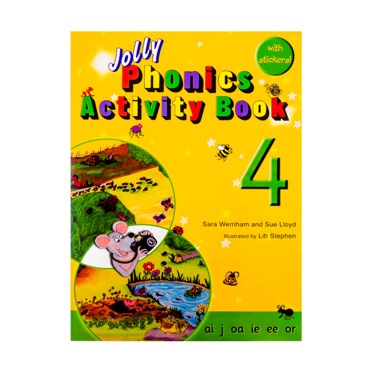 پکیج کتاب Jolly Phonics 4