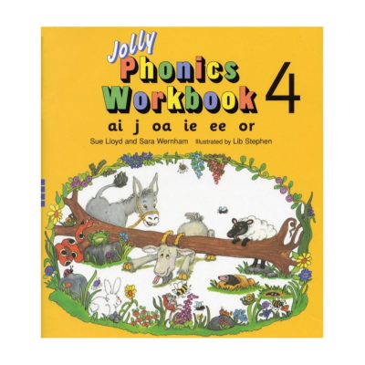 کتاب کار  Jolly Phonics 4 Work Book